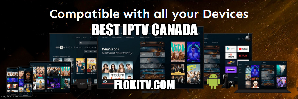 BEST IPTV CANADA; FLOKITV.COM | made w/ Imgflip meme maker