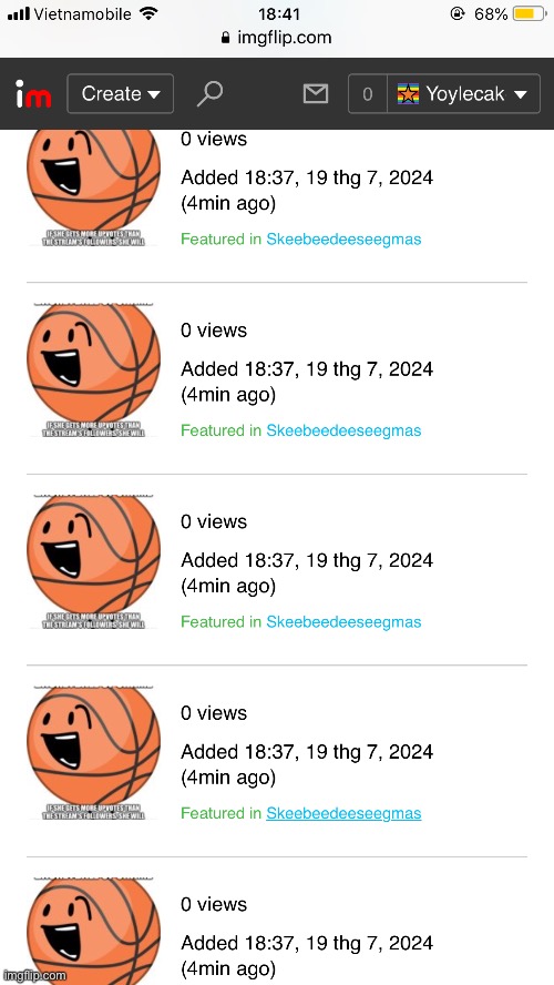 I used these Basketball (from BFDI) shame cards to raid the skeebeedeeseegmas stream | image tagged in memes,basketball,bfdi | made w/ Imgflip meme maker