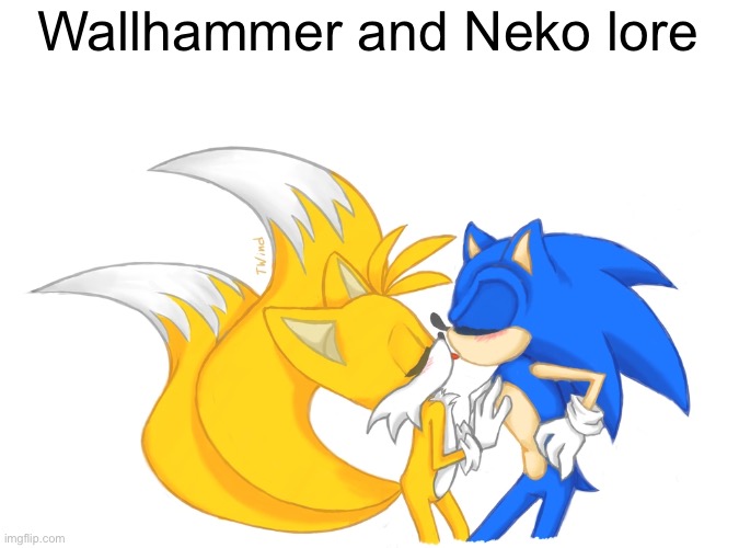 Sonic And Tails Kiss - Imgflip