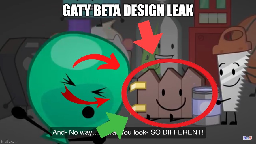 GATY BETA DESIGN LEAK | made w/ Imgflip meme maker