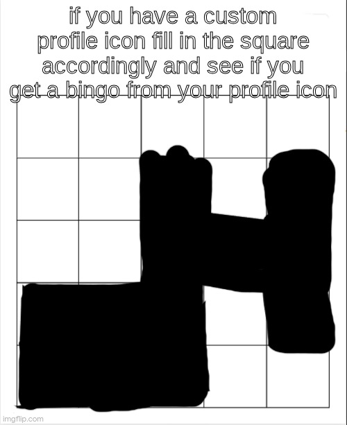 profile icon bingo | image tagged in profile icon bingo | made w/ Imgflip meme maker