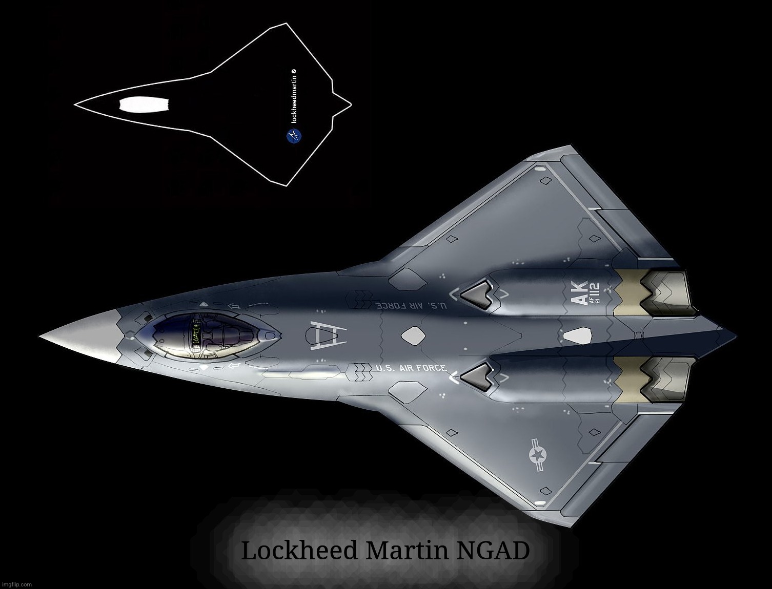 Lockheed Martin NGAD | made w/ Imgflip meme maker