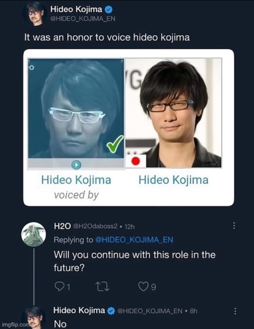 Hideo Kojima | made w/ Imgflip meme maker