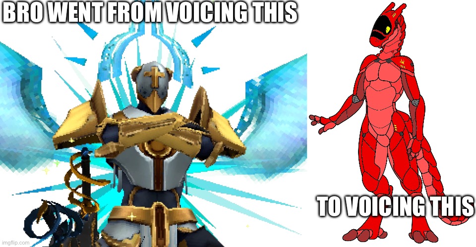 BRO WENT FROM VOICING THIS TO VOICING THIS | image tagged in gabriel ultrakill,commie synth | made w/ Imgflip meme maker