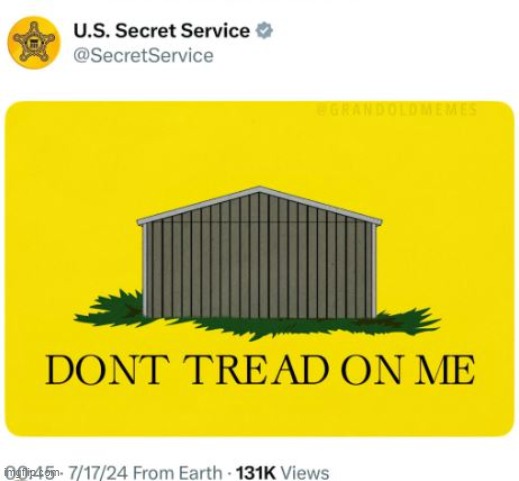 HOW is Cheatle still employed ???? | image tagged in dont tread on me slant roof meme | made w/ Imgflip meme maker