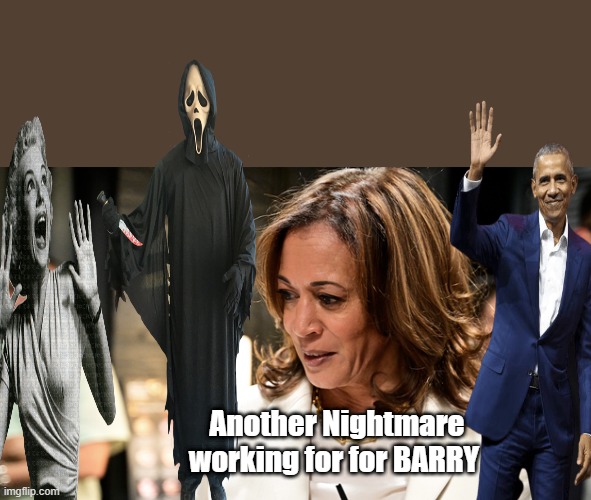 Another Nightmare working for for BARRY | image tagged in gifs,president trump,assassin,hoax | made w/ Imgflip meme maker