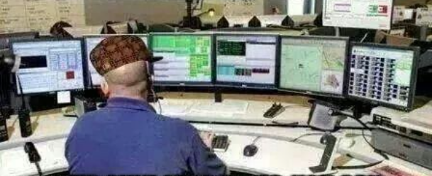 High Quality Truck Dispatch Computers Blank Meme Template