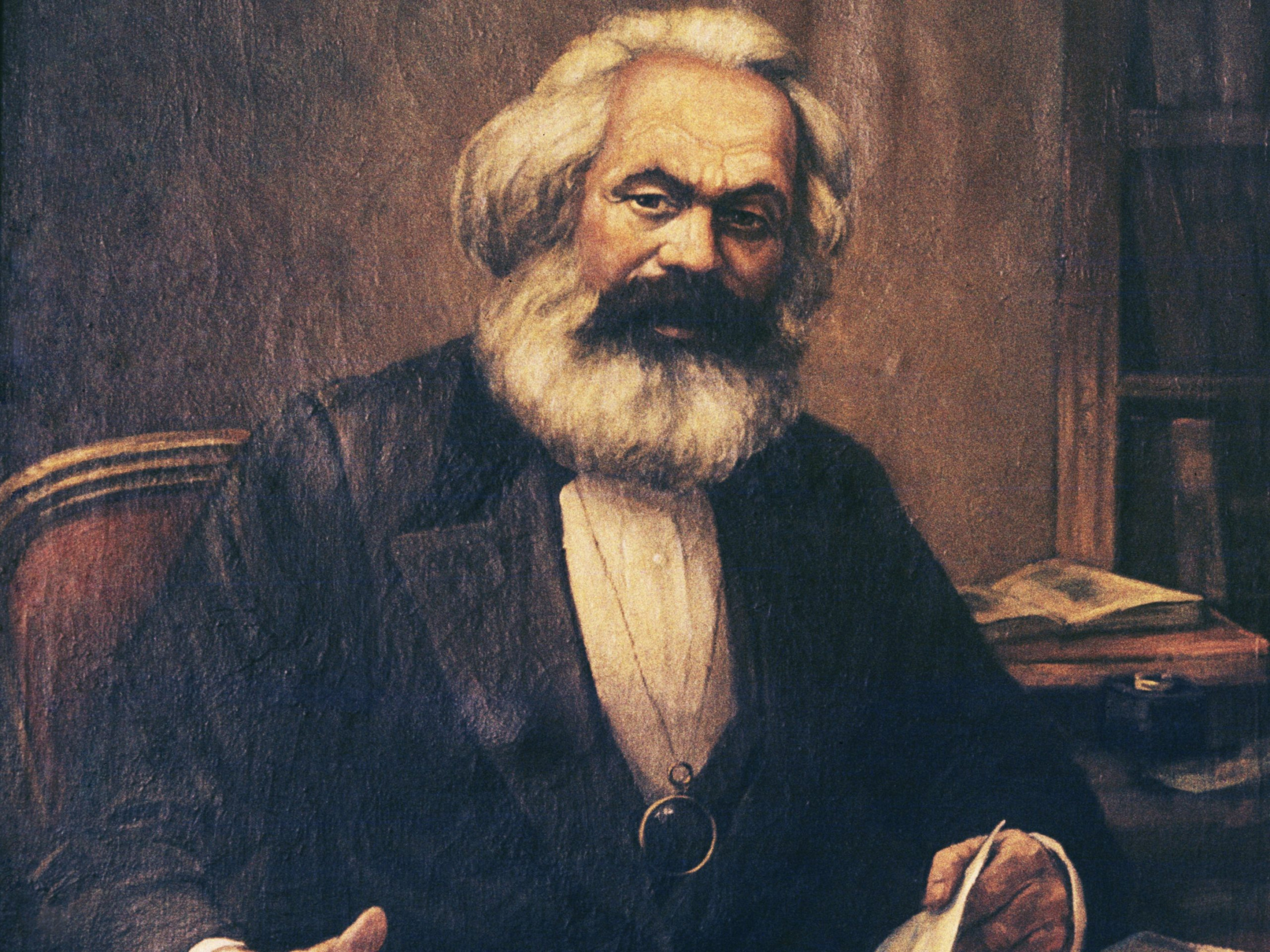 High Quality Karl Marx Blank Meme Template