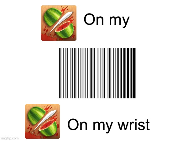 On my On my wrist | made w/ Imgflip meme maker