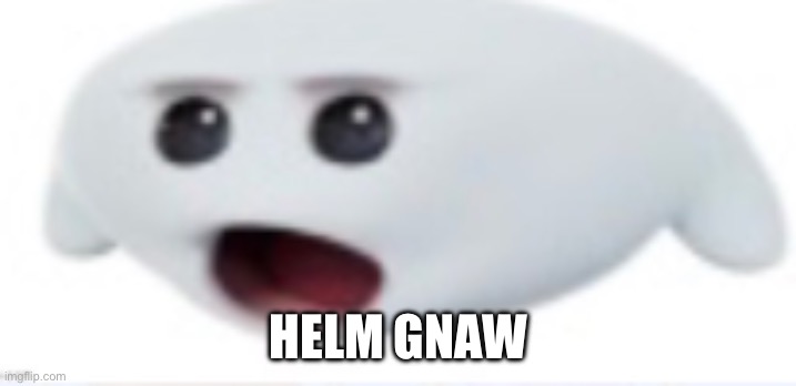 ah helm gnaw | HELM GNAW | image tagged in ah helm gnaw | made w/ Imgflip meme maker