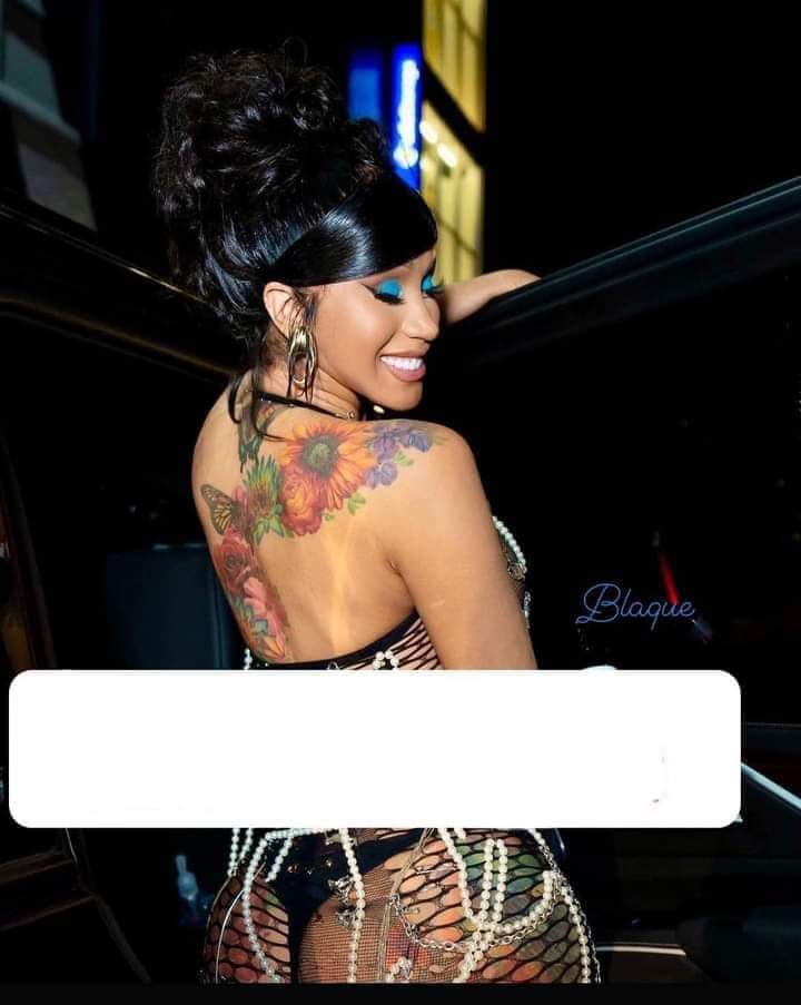 Cardi Blank Meme Template