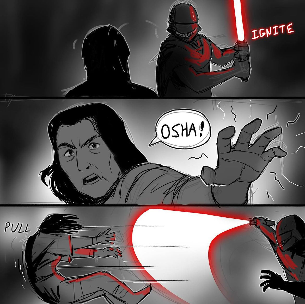 High Quality Sith killing Blank Meme Template