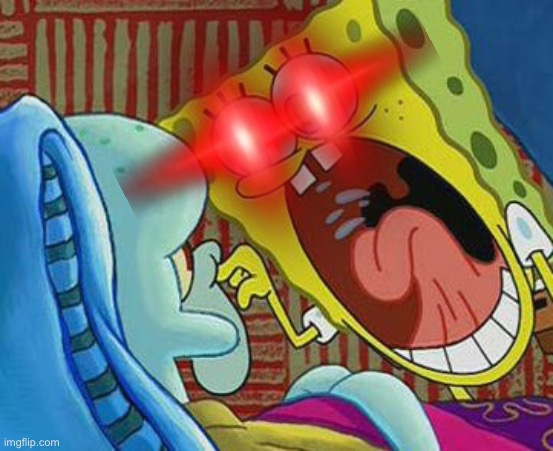 Earape screaming SpongeBob Blank Meme Template