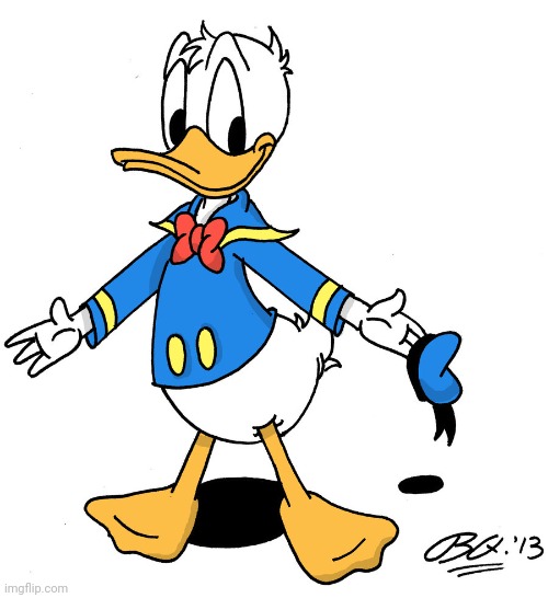 donald duck shrugs | image tagged in donald duck shrugs | made w/ Imgflip meme maker