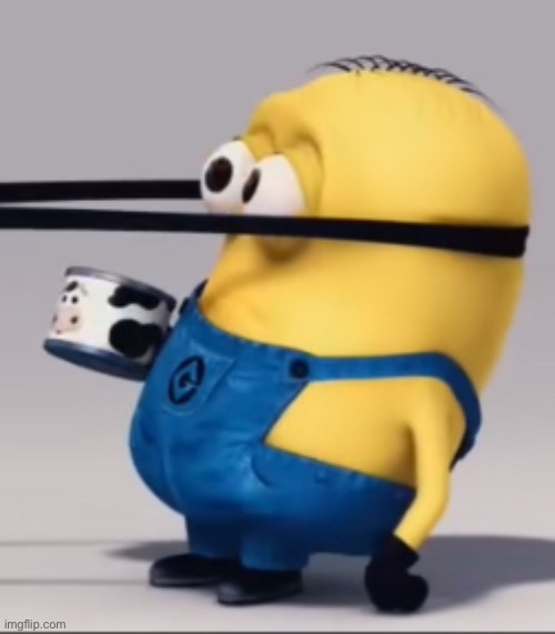 Minion without glasses | image tagged in minion | made w/ Imgflip meme maker