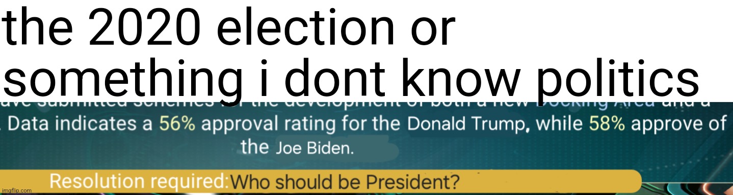 idk hopefully this is accurate lol | the 2020 election or something i dont know politics | image tagged in blank white template | made w/ Imgflip meme maker