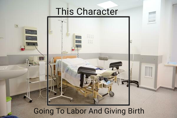 High Quality Who Going To Labor And Giving Birth Blank Meme Template
