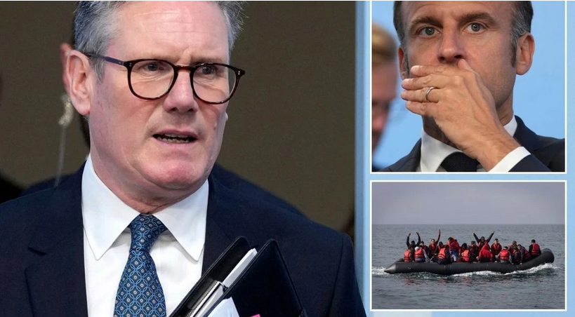 Starmer boats Blank Meme Template