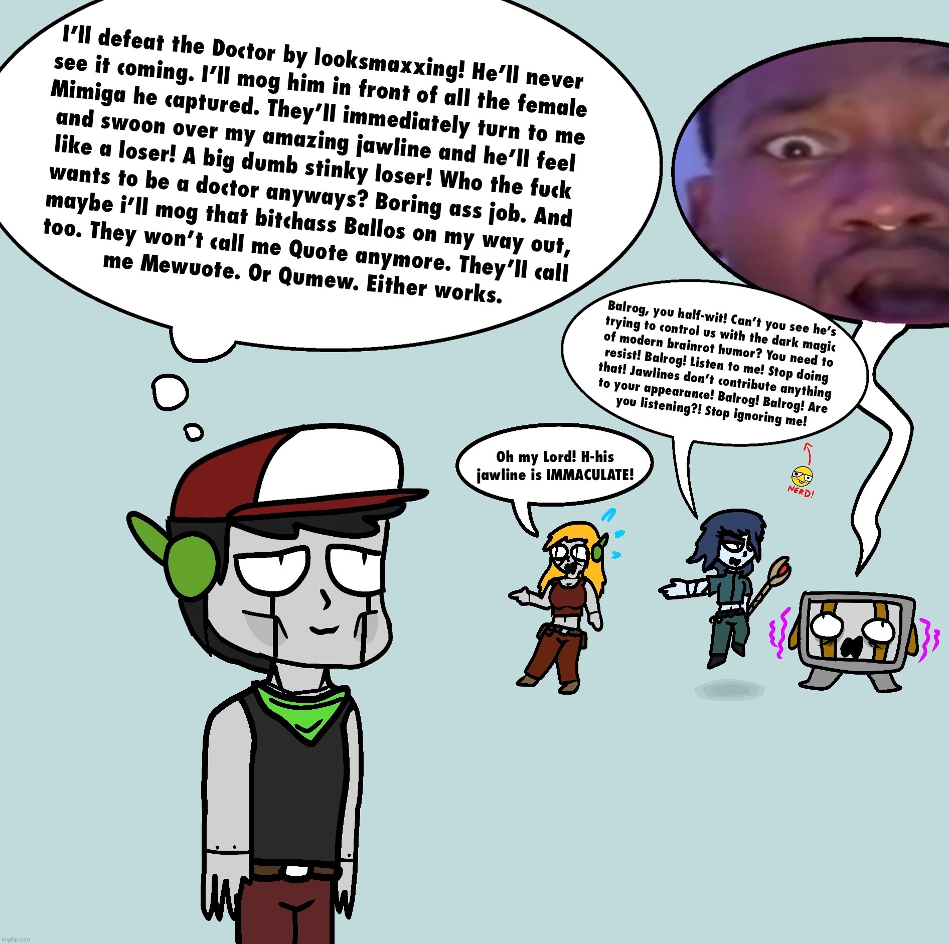 cave story shitpost | made w/ Imgflip meme maker