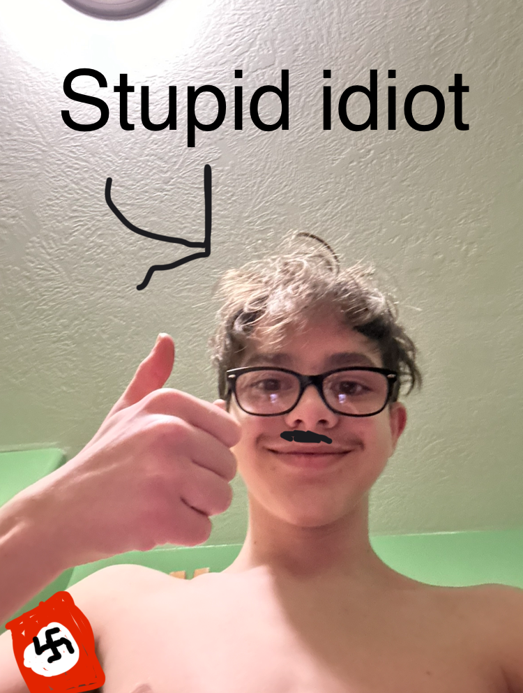 Stupid idiot Nazi Blank Meme Template