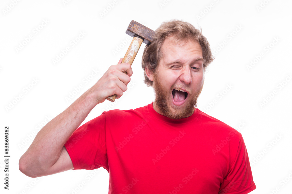 Inept man Blank Meme Template