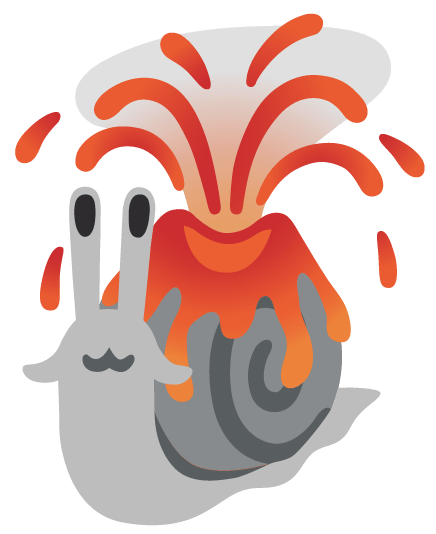 Volcano Snail Meme Template