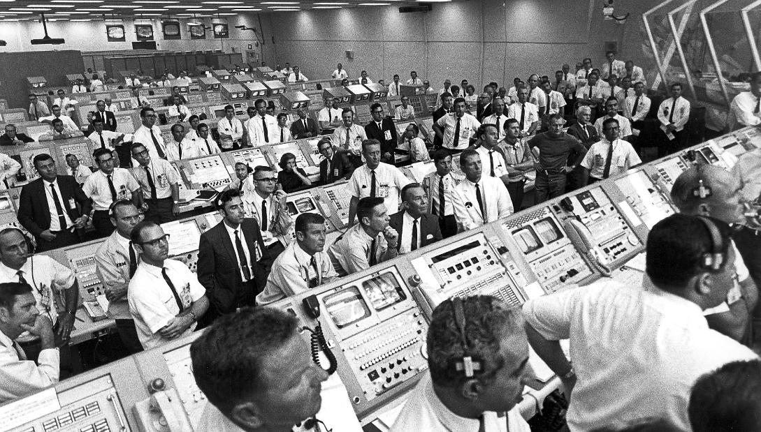 High Quality Apollo Mission Control Blank Meme Template
