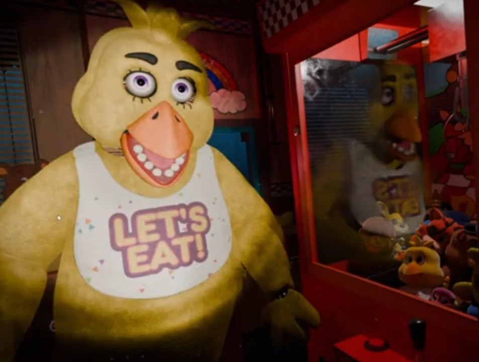 Chica the chunken Blank Meme Template