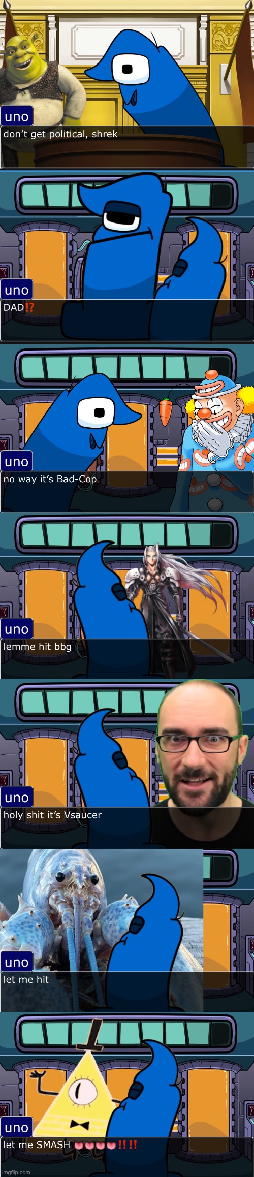 every cursed image I have (in the objection.lol I’m currently in) | made w/ Imgflip meme maker