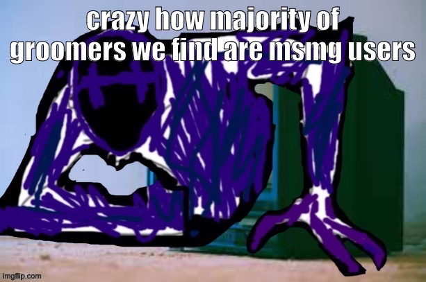 Glitch tv | crazy how majority of groomers we find are msmg users | image tagged in glitch tv | made w/ Imgflip meme maker