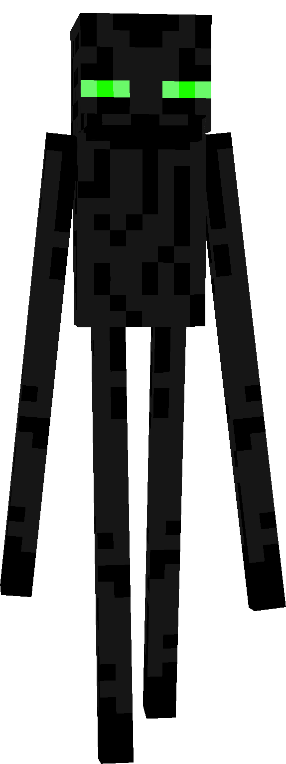 High Quality Void the green eyed Enderman Blank Meme Template