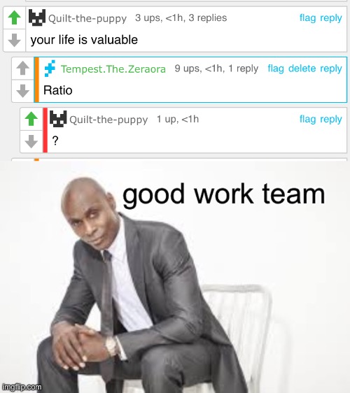 The no lives matter special | image tagged in good work team | made w/ Imgflip meme maker