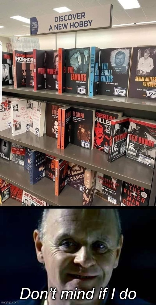 Mew Hobby | Don’t mind if I do | image tagged in hannibal lecter,serial killer | made w/ Imgflip meme maker