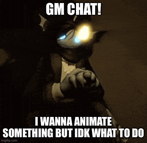 Fun fact: The dude in the pic is voiced by the guy who did Gabriel’s voice in Ultrakill | GM CHAT! I WANNA ANIMATE SOMETHING BUT IDK WHAT TO DO | image tagged in sebastian 3 | made w/ Imgflip meme maker