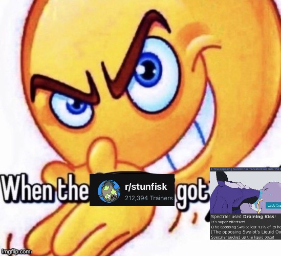 Stinkpost Stunday is an event of all time | image tagged in when the x got x | made w/ Imgflip meme maker