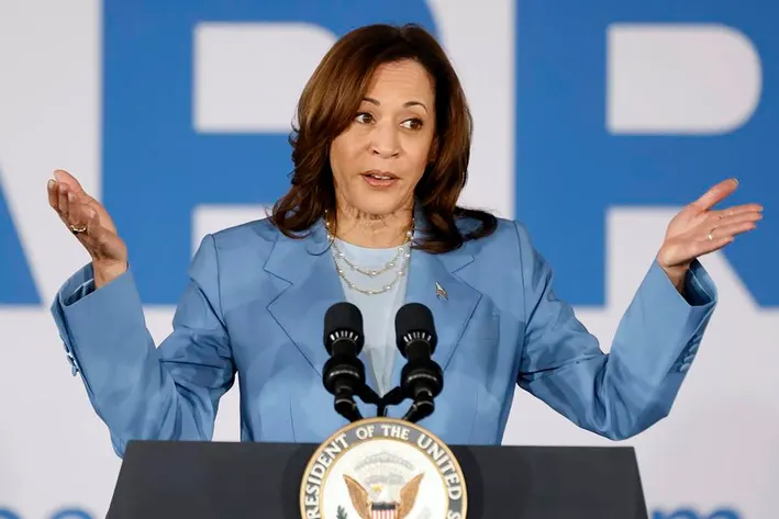 Kamala bleu Blank Meme Template