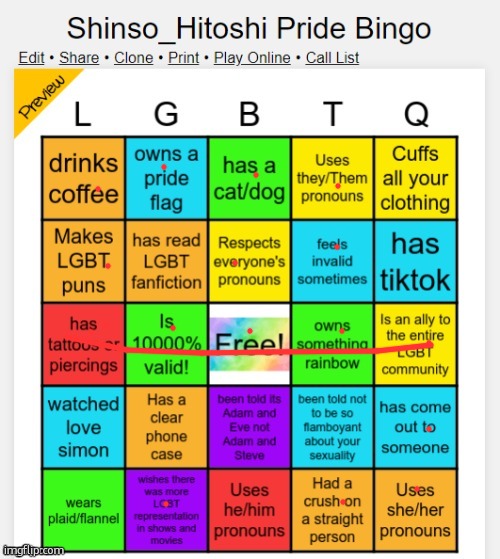 Shinso_Hitoshi pride bingo | image tagged in shinso_hitoshi pride bingo | made w/ Imgflip meme maker