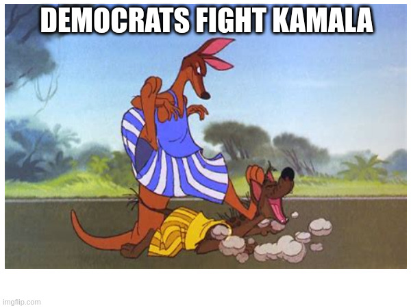 Let the Games Begin | DEMOCRATS FIGHT KAMALA | made w/ Imgflip meme maker