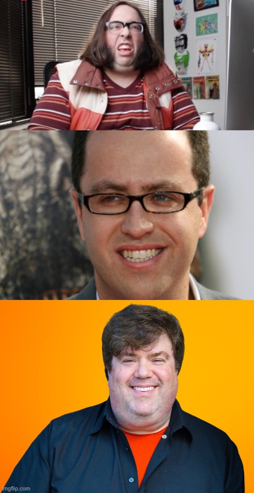 I’m noticing a weird trend.  They all look so similar… | image tagged in jared fogle,dan schneider | made w/ Imgflip meme maker