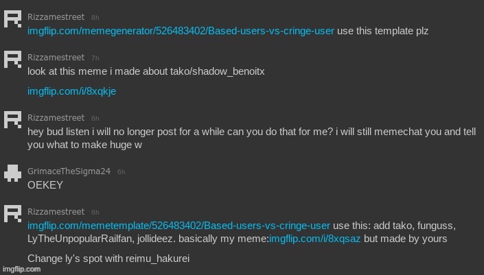 Rizzamestreet exposed pt 3 | image tagged in wee | made w/ Imgflip meme maker