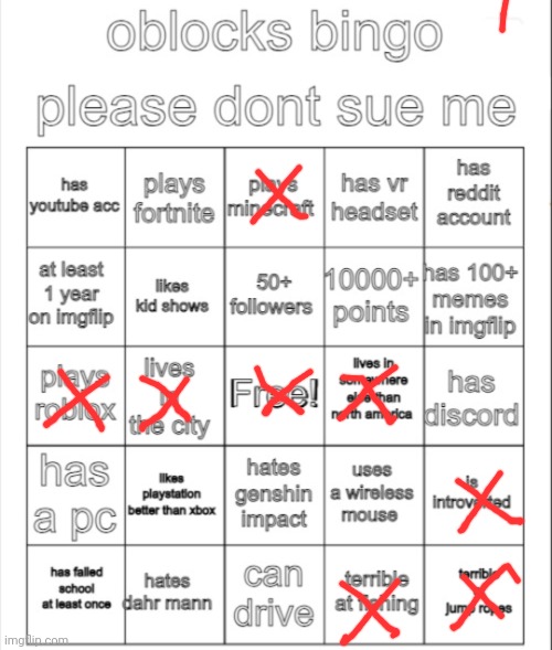 no bingo | image tagged in bingo | made w/ Imgflip meme maker