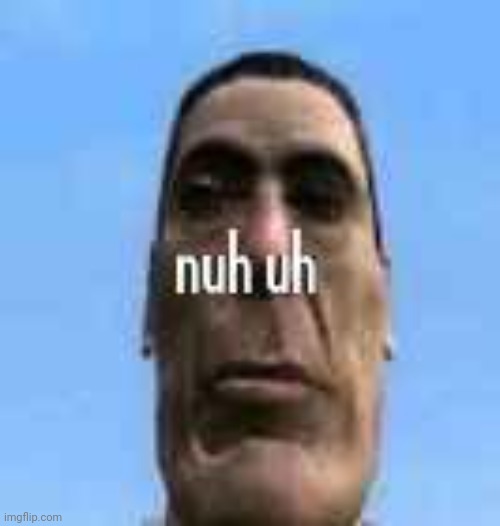 nuh uh | image tagged in nuh uh | made w/ Imgflip meme maker