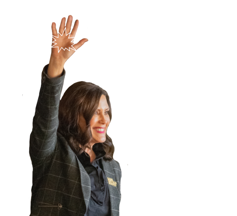 High Quality Wicked Witchmer Gretchen Whitmer with transparency Blank Meme Template