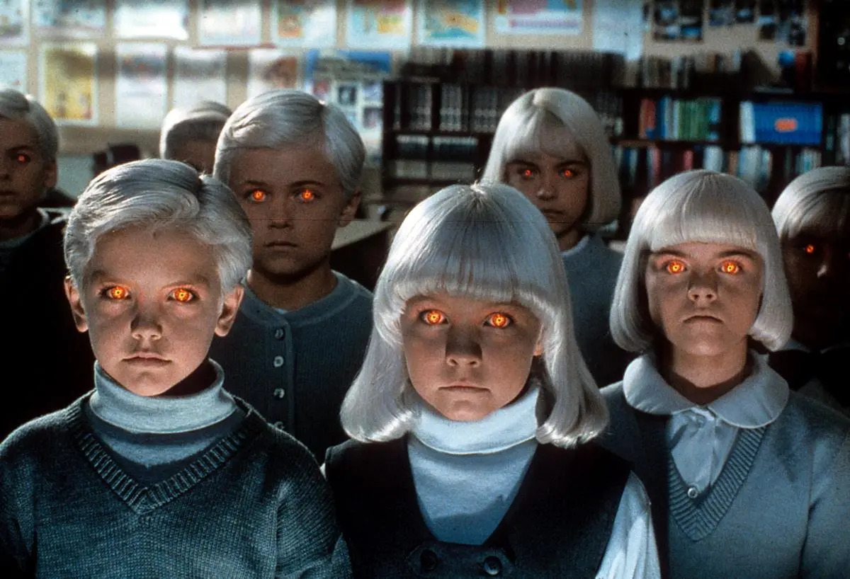 village of the damned Blank Meme Template