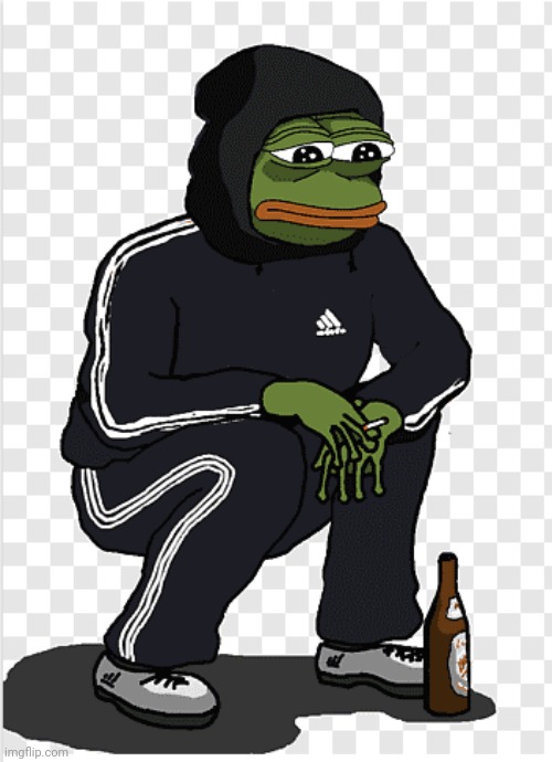 sad gopnik pepe | image tagged in sad gopnik pepe | made w/ Imgflip meme maker