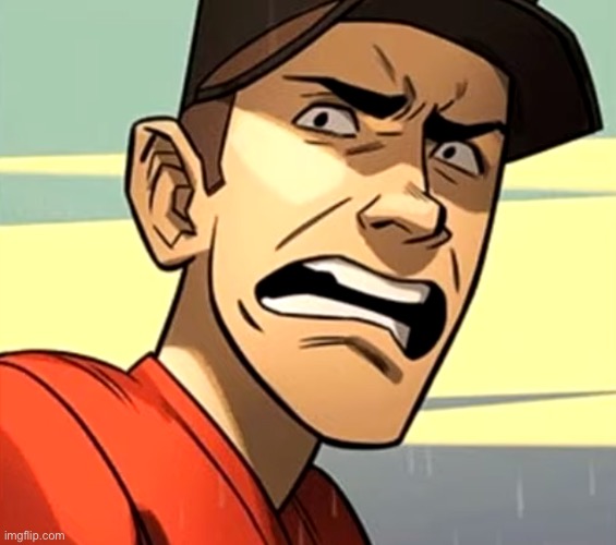Disgusted Scout | image tagged in disgusted scout | made w/ Imgflip meme maker