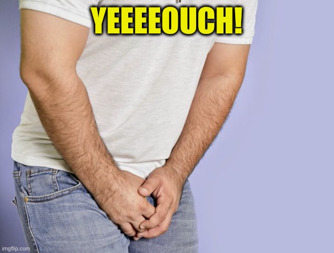 Protecting crotch Grabbing nuts JPP | YEEEEOUCH! | image tagged in protecting crotch grabbing nuts jpp | made w/ Imgflip meme maker