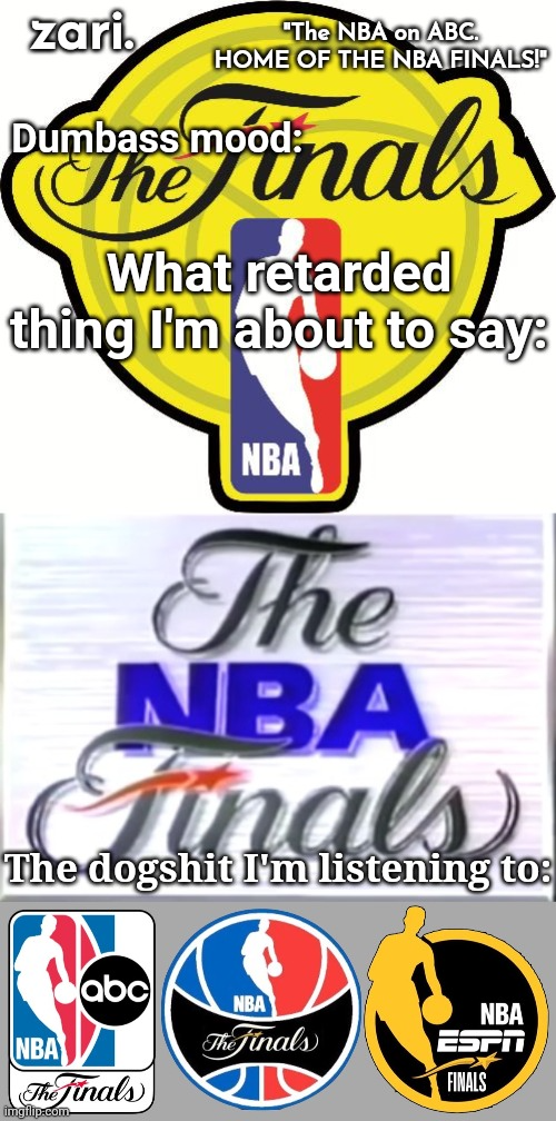 zari.'s alternative NBA Finals temp Blank Meme Template