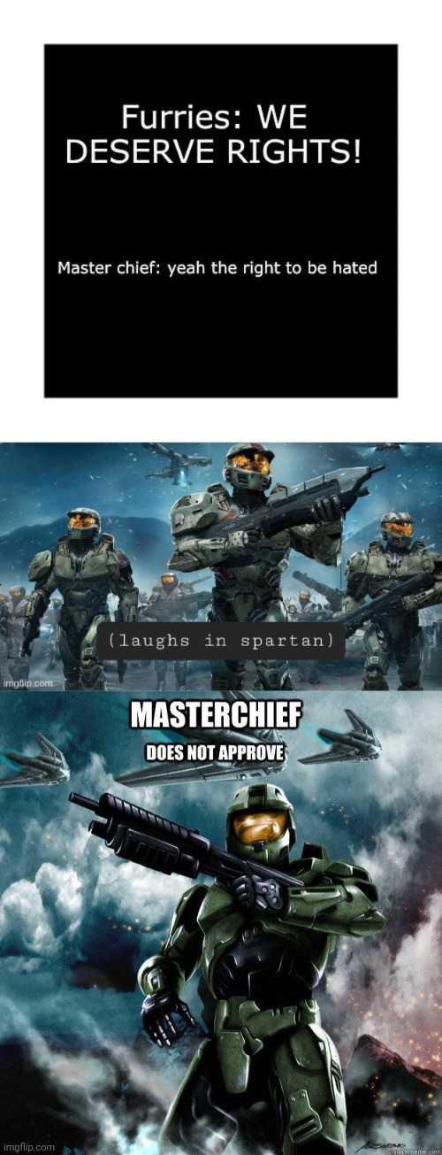 image tagged in master chief does not approve | made w/ Imgflip meme maker