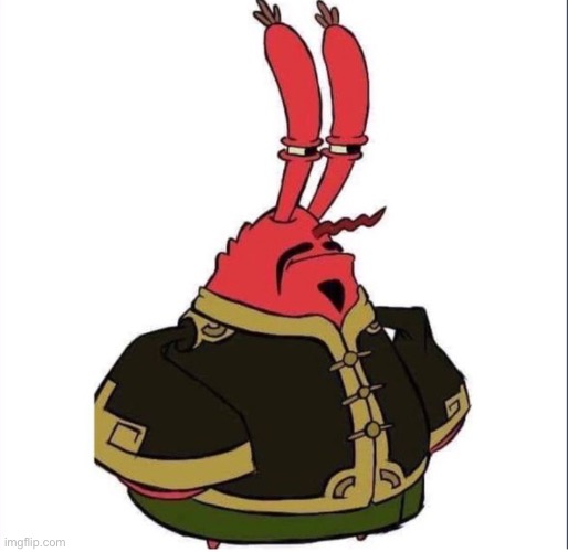 There is no Crab meat in the Krabby patties - Imgflip